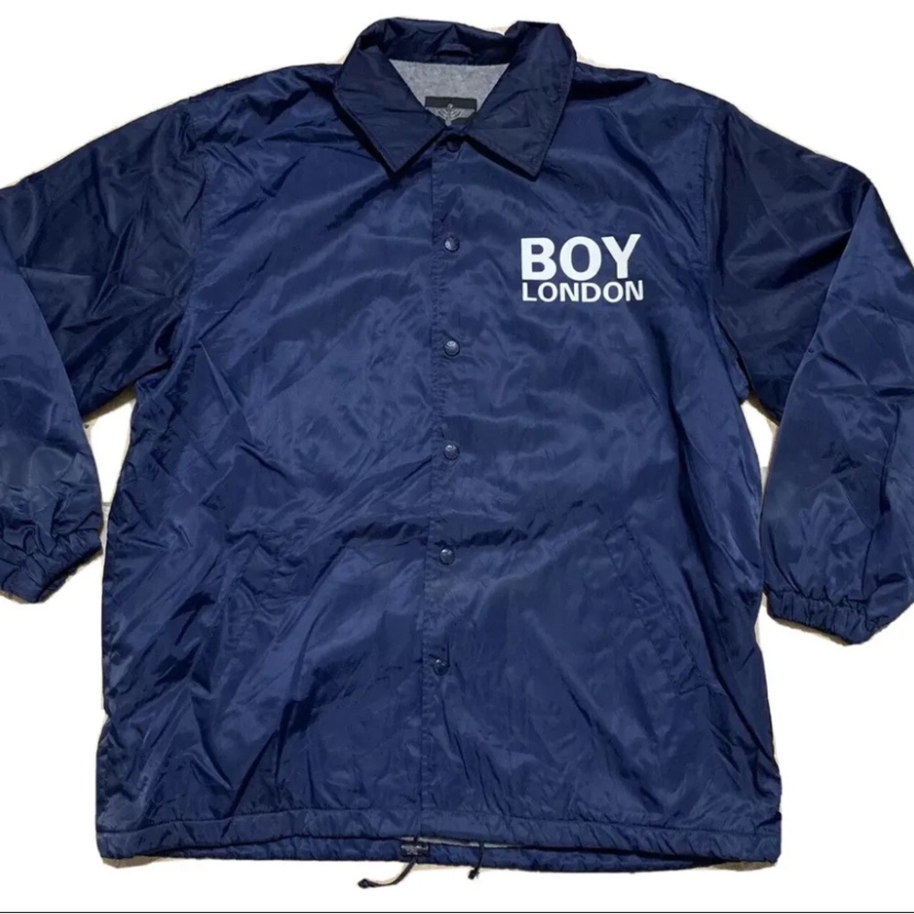 Mens BOY LONDON rare jacket navy sz L